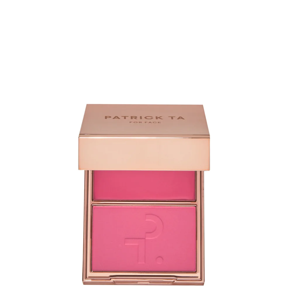 PATRICK TA Major Headlines Double-Take Crème and Powder Blush Duo - She's A Doll Image 1