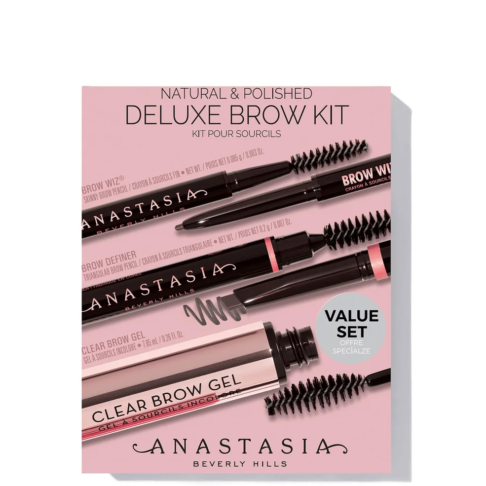 Anastasia Beverly Hills Natural and Polished Deluxe Kit - Ebony Image 1