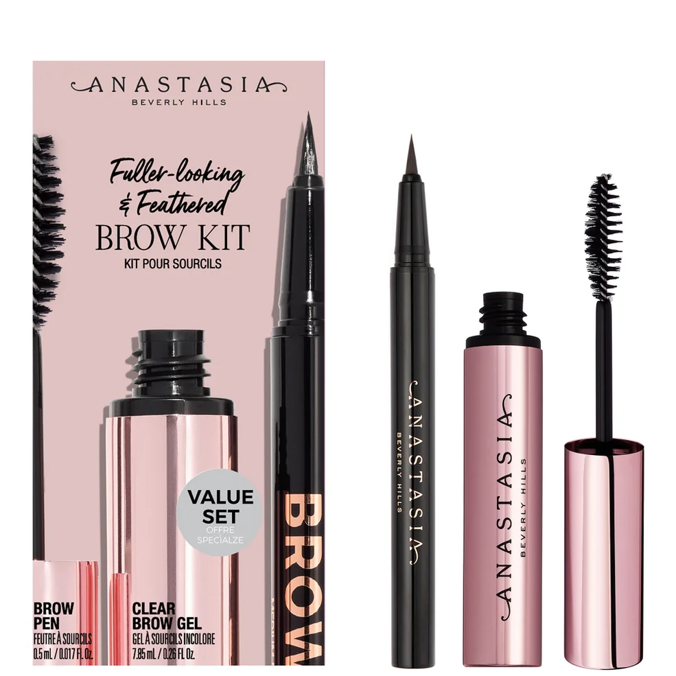 Anastasia Beverly Hills Fuller Looking and Feathered Brow Kit (Various Colours) Image 1