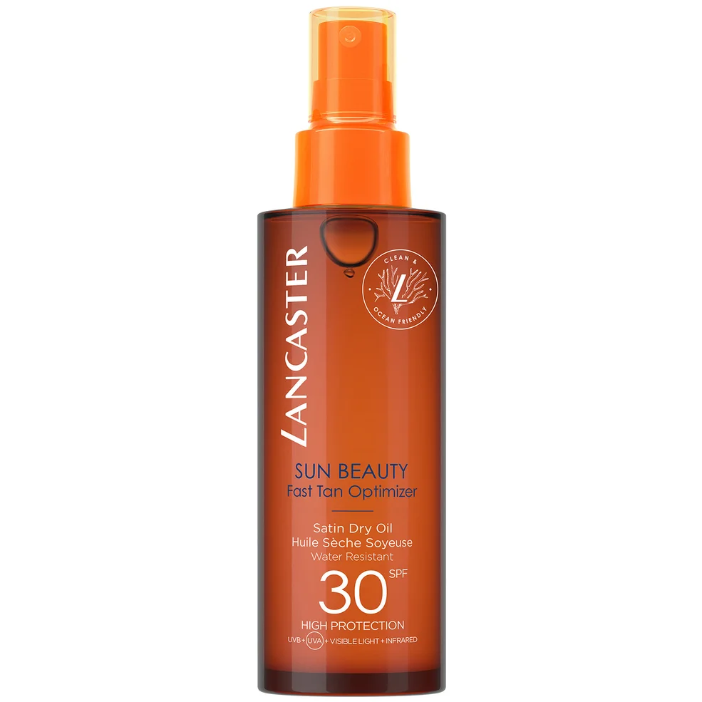 Lancaster Sun Beauty Fast Tan Optimizer Satin Dry Oil SPF30 150ml Image 1