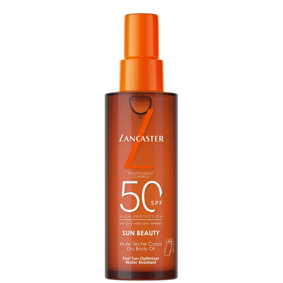 Lancaster Sun Beauty Fast Tan Optimizer Satin Dry Oil SPF50 150ml Image 1