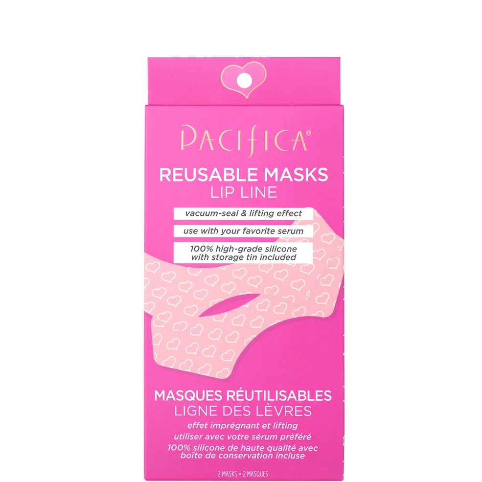 Pacifica Reusable Masks Lip Line (2 Pack) Image 1