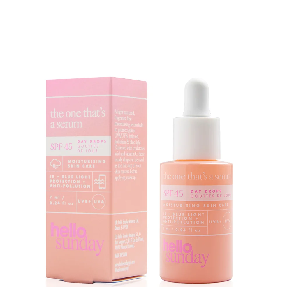 Hello Sunday The One That's a Serum SPF Drops SPF45 7ml Image 1