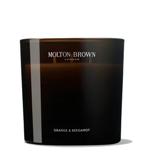 Molton Brown Orange and Bergamot Luxury Scented Triple Wick Candle 600g - Size 600g