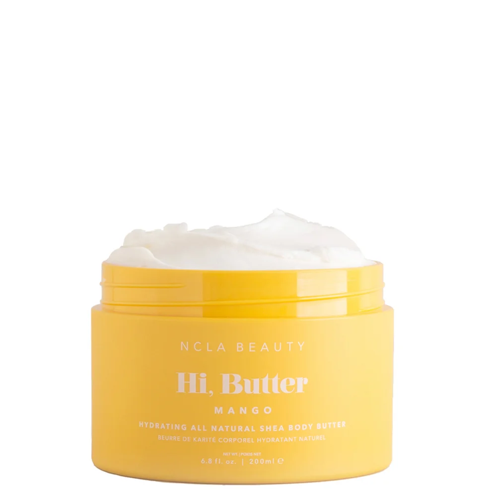 NCLA Beauty Hi, Butter All Natural Shea Body Butter - Mango Image 1