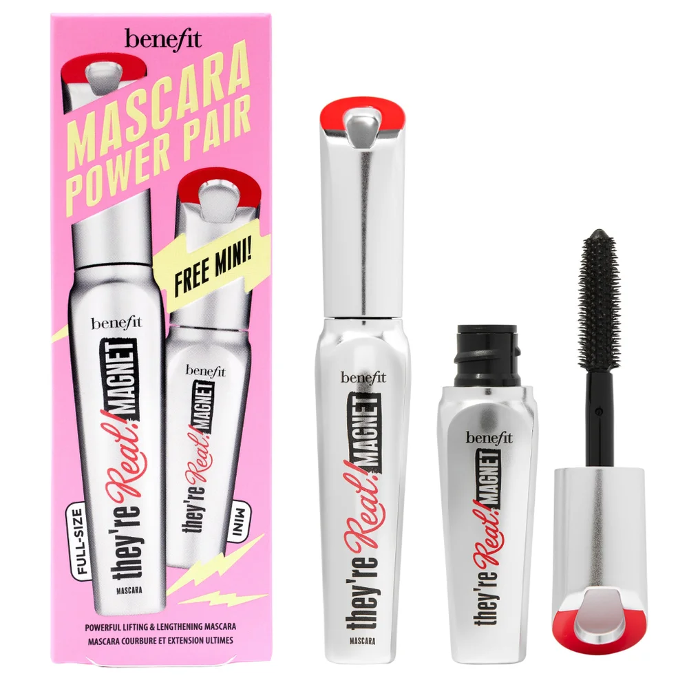 benefit Mascara Power Pair They're Real Magnet Extreme Lengthening Mascara Duo Image 1