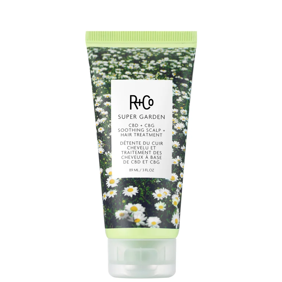 R+Co Super Garden CBD + CBG Soothing Scalp and Hair Treatment 3 fl. oz Image 1