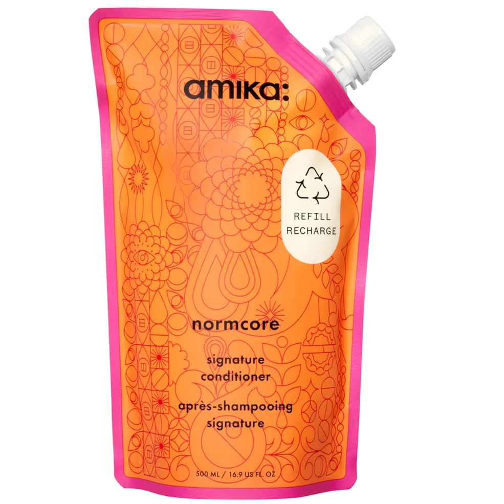 amika Normcore Signature Conditioner Refillable Pouch 500ml Image 1