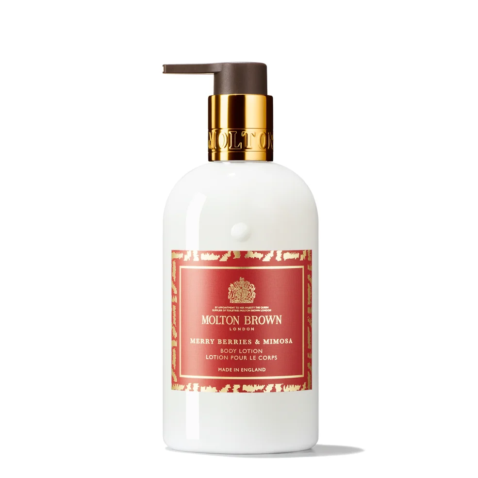 Molton Brown Merry Berries and Mimosa Body Lotion 300ml Image 1