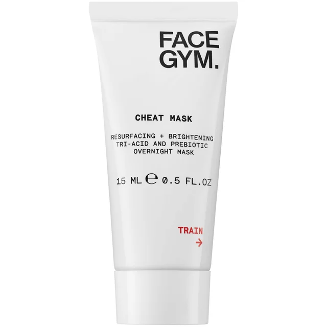 FaceGym Cheat Mask Resurfacing and Brightening Tri-Acid and Prebiotic Overnight Mask (Various Sizes)