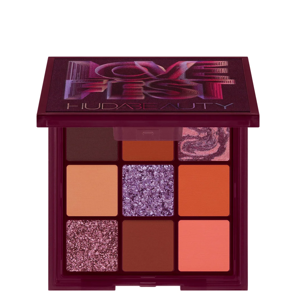 Huda Beauty Lovefest Obsessions Eyeshadow Palette Image 1