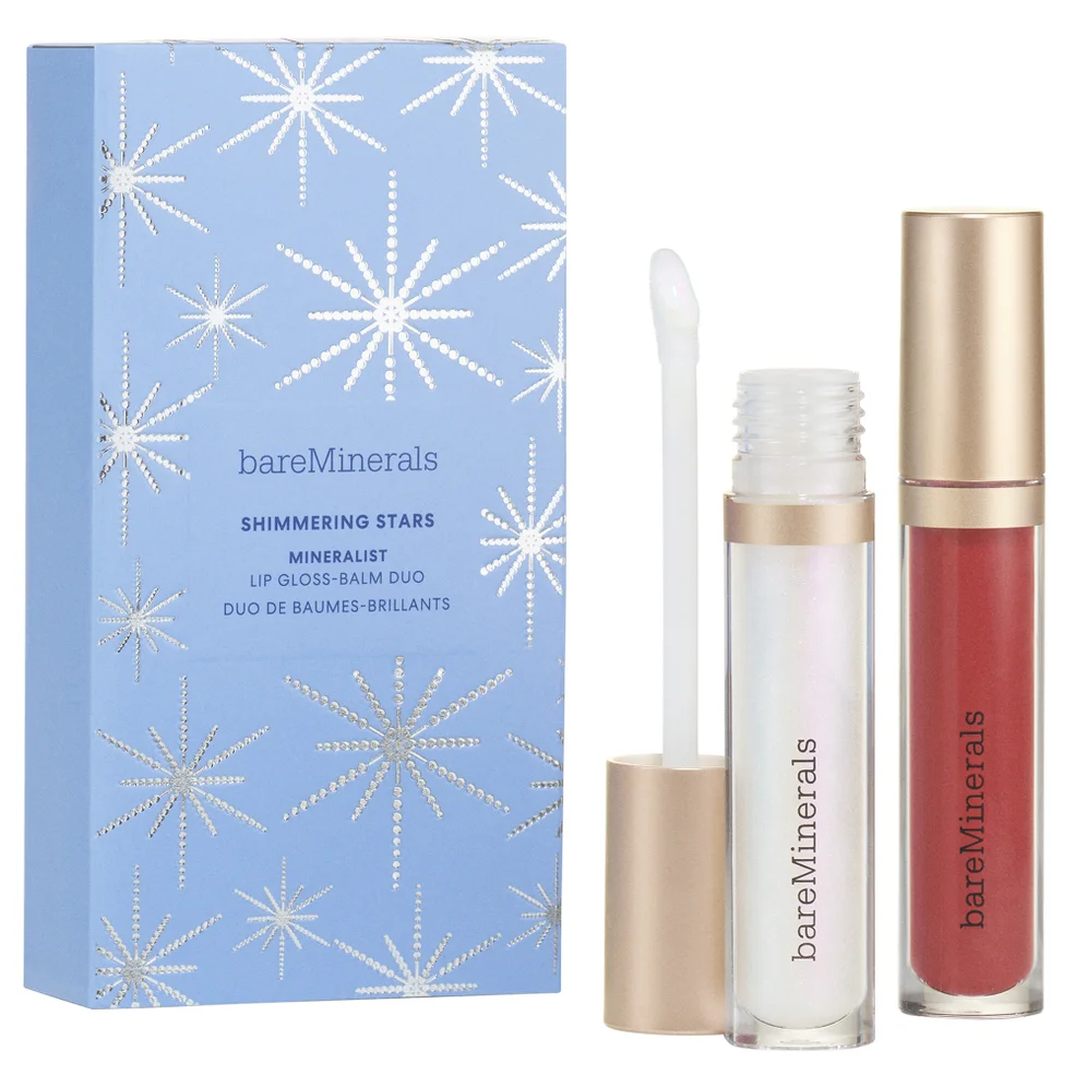 bareMinerals Shimmering Stars Mineralist Lip Gloss-Balm Duo Image 1