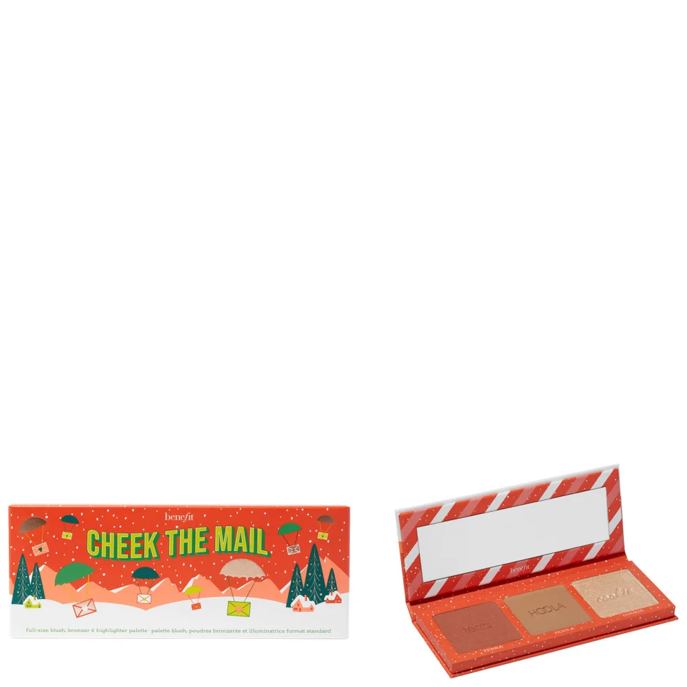 benefit Cheek the Mail Blusher, Bronzer and Highlighter Cheek Palette Image 1