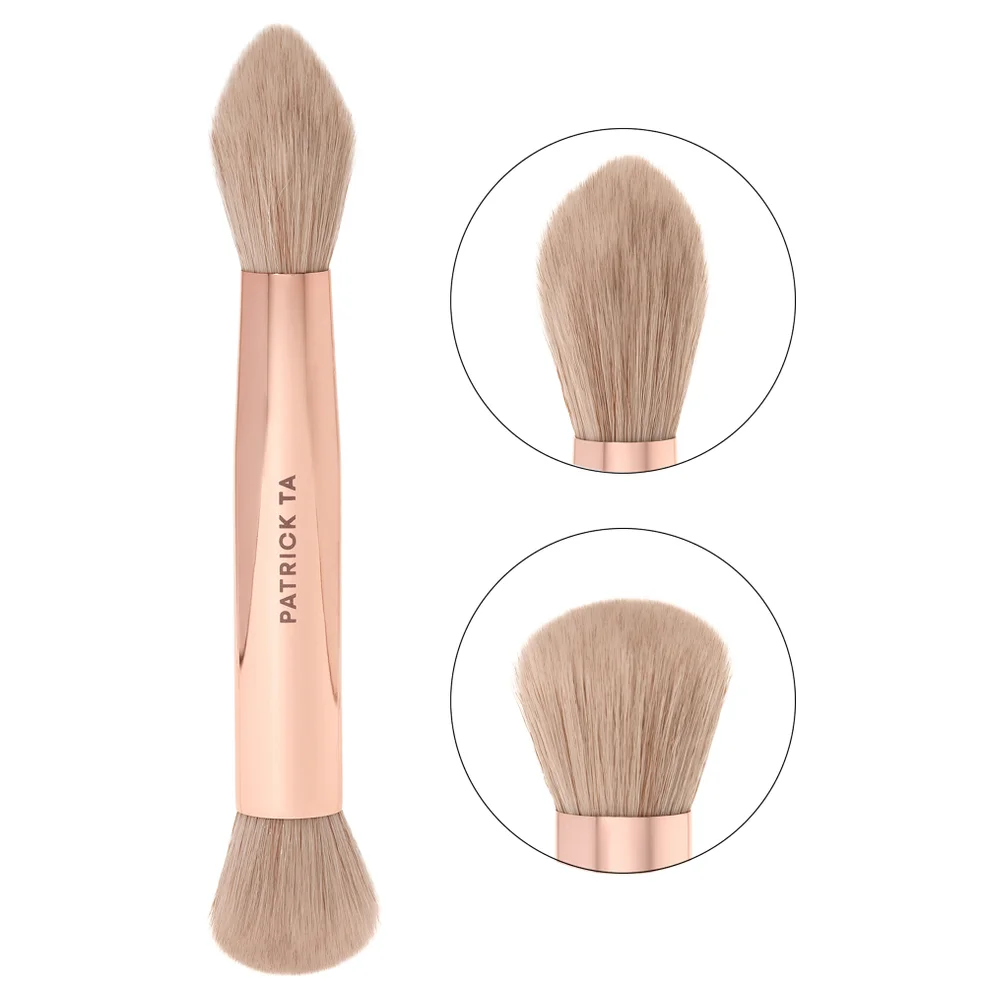 PATRICK TA Major Skin Dual-Ended Complexion Brush Image 1
