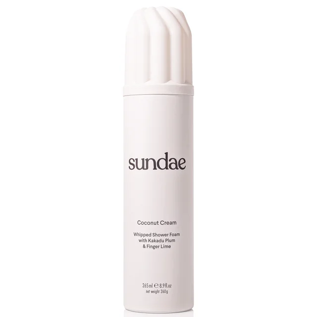 SUNDAE Coconut Cream Whipped Shower Foam 260ml