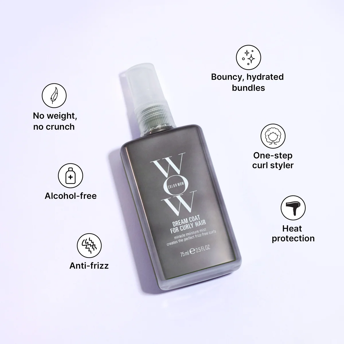 Color Wow Dream Coat Curly Travel Size 75ml Cult Beauty