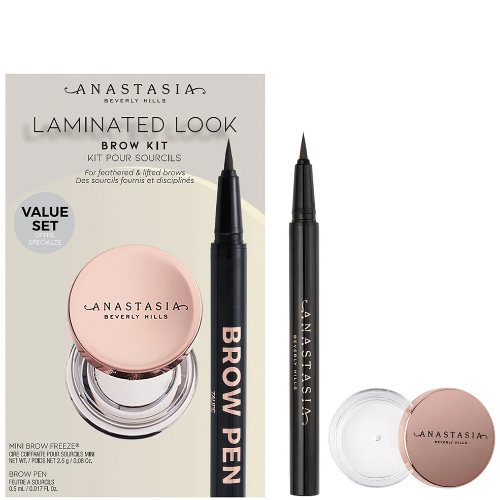 Anastasia Beverly Hills Laminated Look Brow Kit - Soft Brown | Cult Beauty