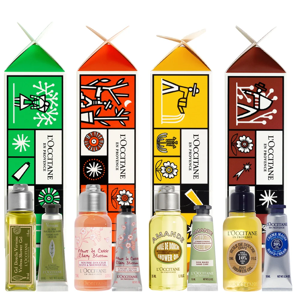 L'Occitane Hand and Body Christmas Crackers Collection Image 1