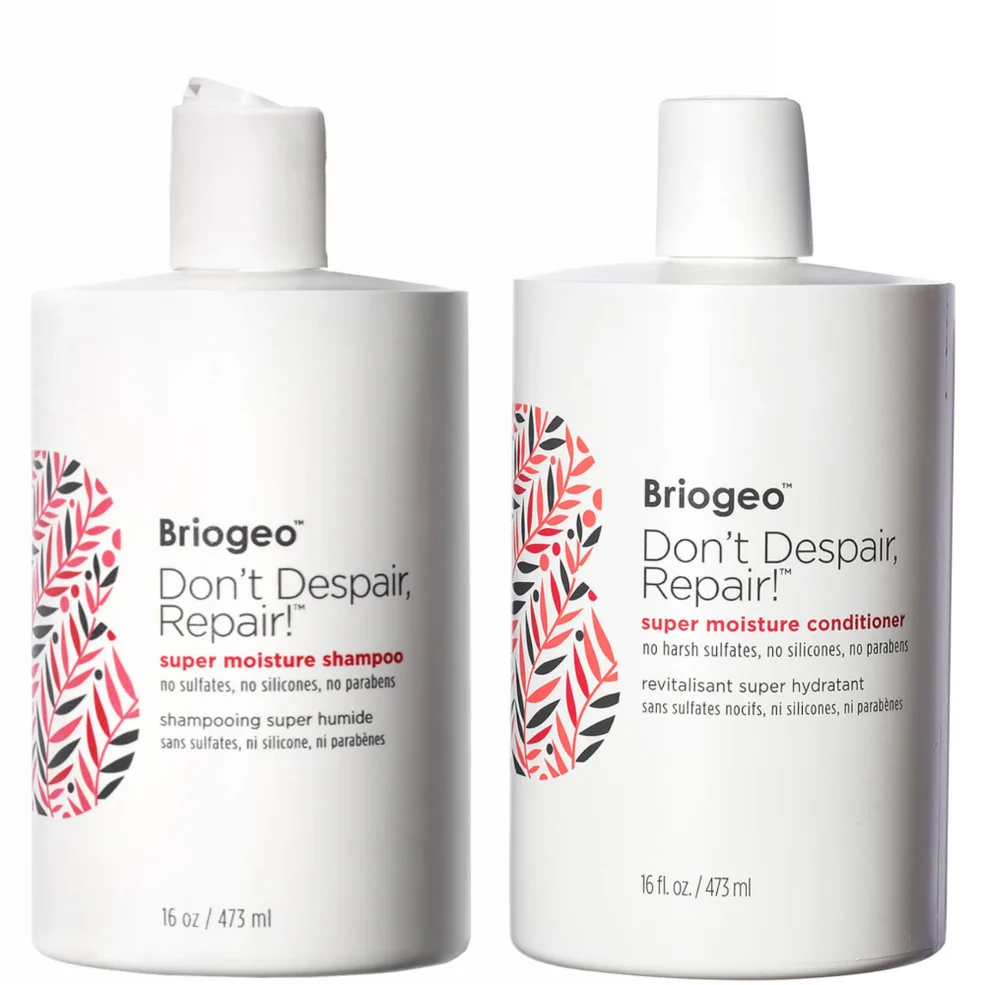 Briogeo Don't Despair, Repair! Super Moisture Shampoo and Conditioner Image 1