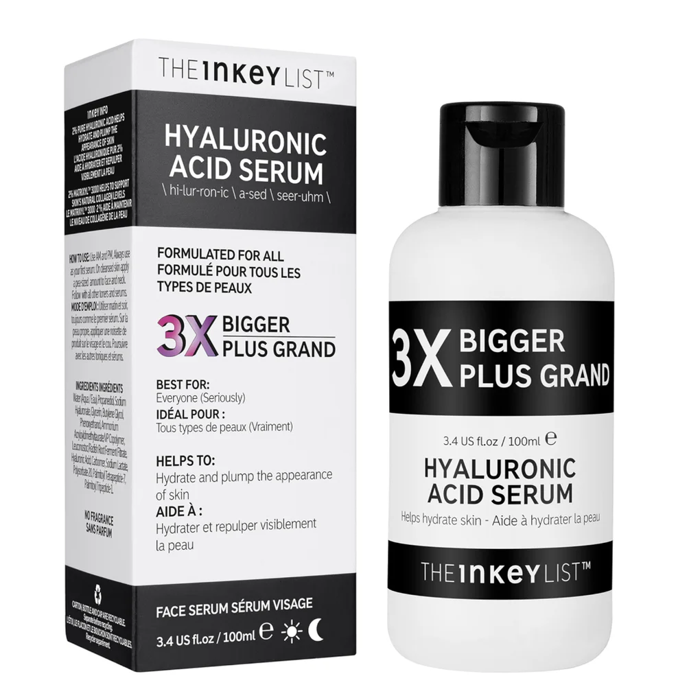 The INKEY List Supersize Hyaluronic Acid Serum 100ml Image 1
