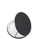 Cult Beauty Black Compact Mirror in Drawstring Bag