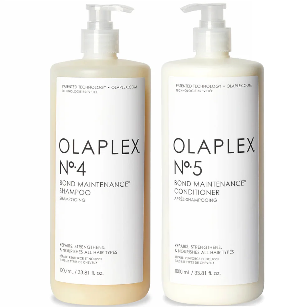 Olaplex No. 4 Bond Maintenance Shampoo and No.5 Bond Maintenance Conditioner Bundle (Worth €205.00) Image 1