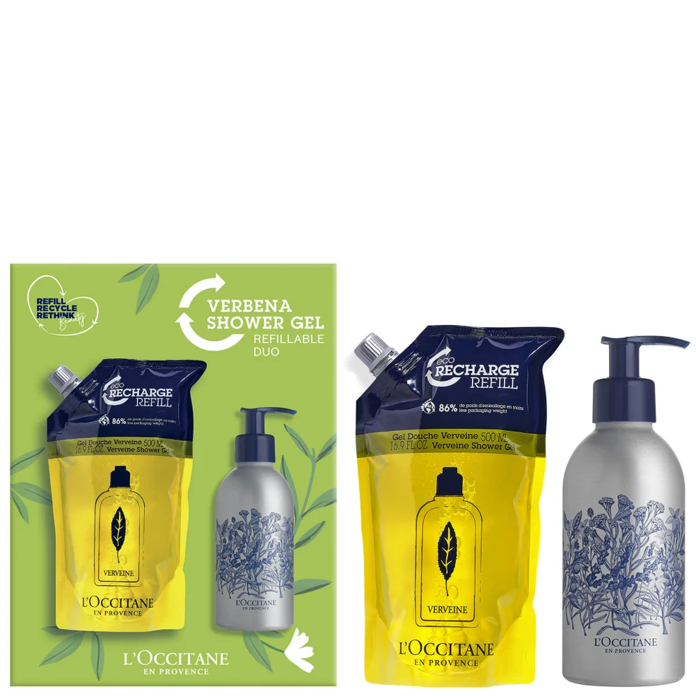 L'Occitane Verbena Shower Gel Refillable Duo Image 1