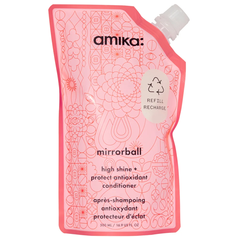 amika Mirrorball High Shine + Protect Antioxident Conditioner 500ml Image 1