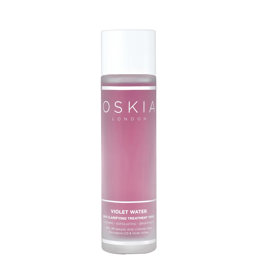 Oskia Violet Water Bha Clarifying Treatment Tonic 100ml Image 1