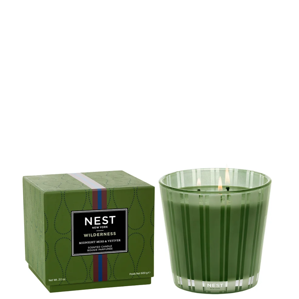 NEST New York Midnight Moss and Vetiver Classic Candle 230g Image 1