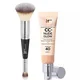 IT COSMETICS CC+ Nude Glow and #7 Foundation Brush - Deep Mocha