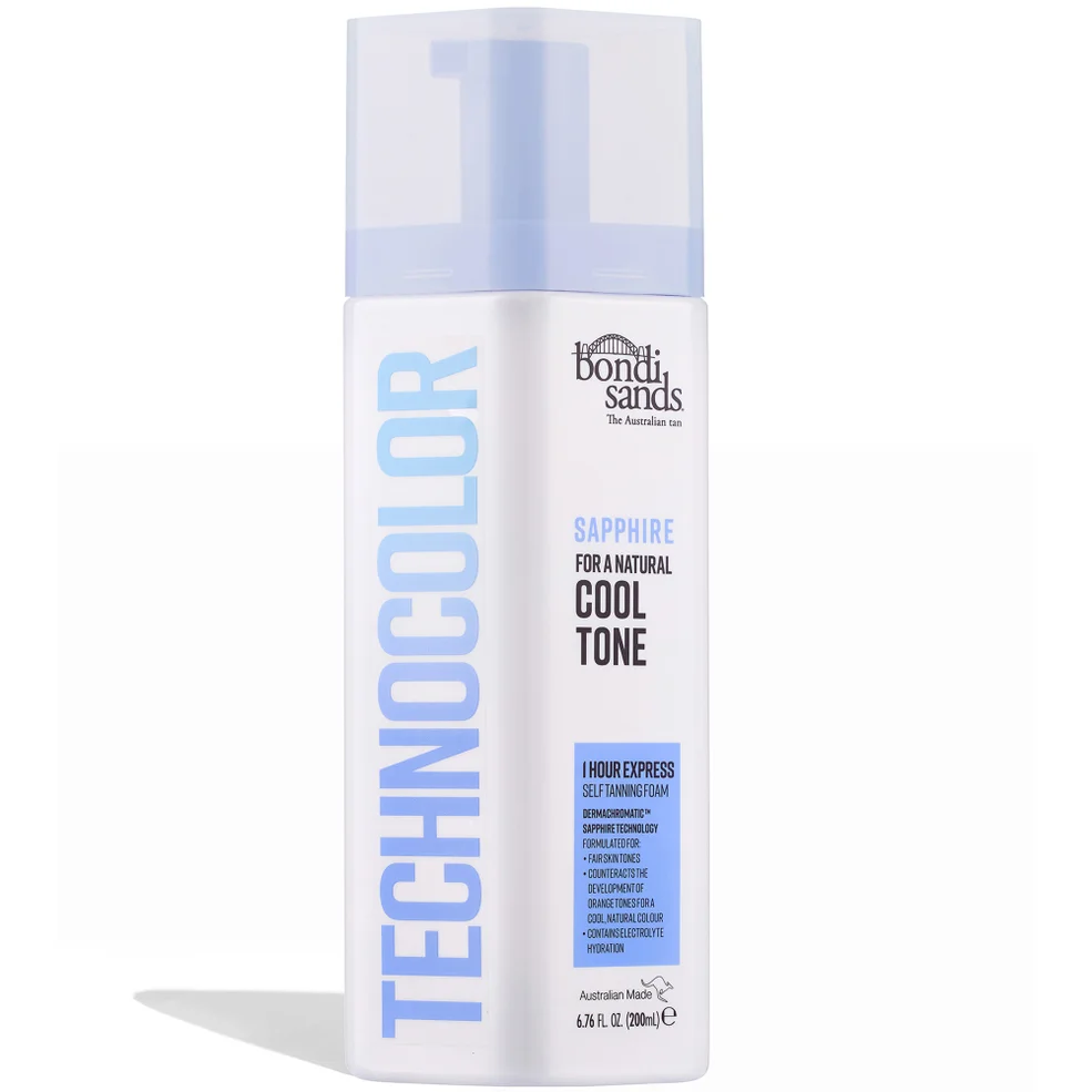 Bondi Sands Technocolor 1 Hour Express Self Tanning Foam - Sapphire 200ml Image 1