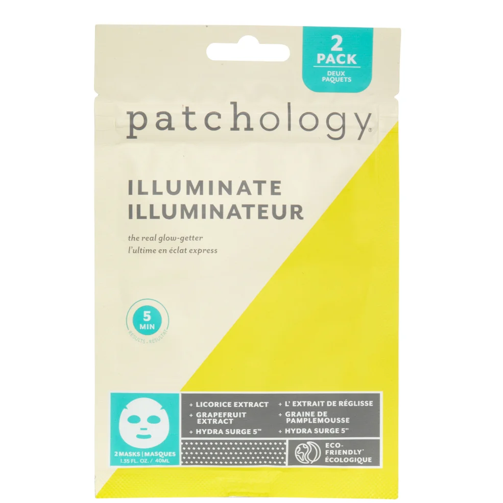 Patchology FlashMasque Illuminate Mask (Pack of 2) Image 1