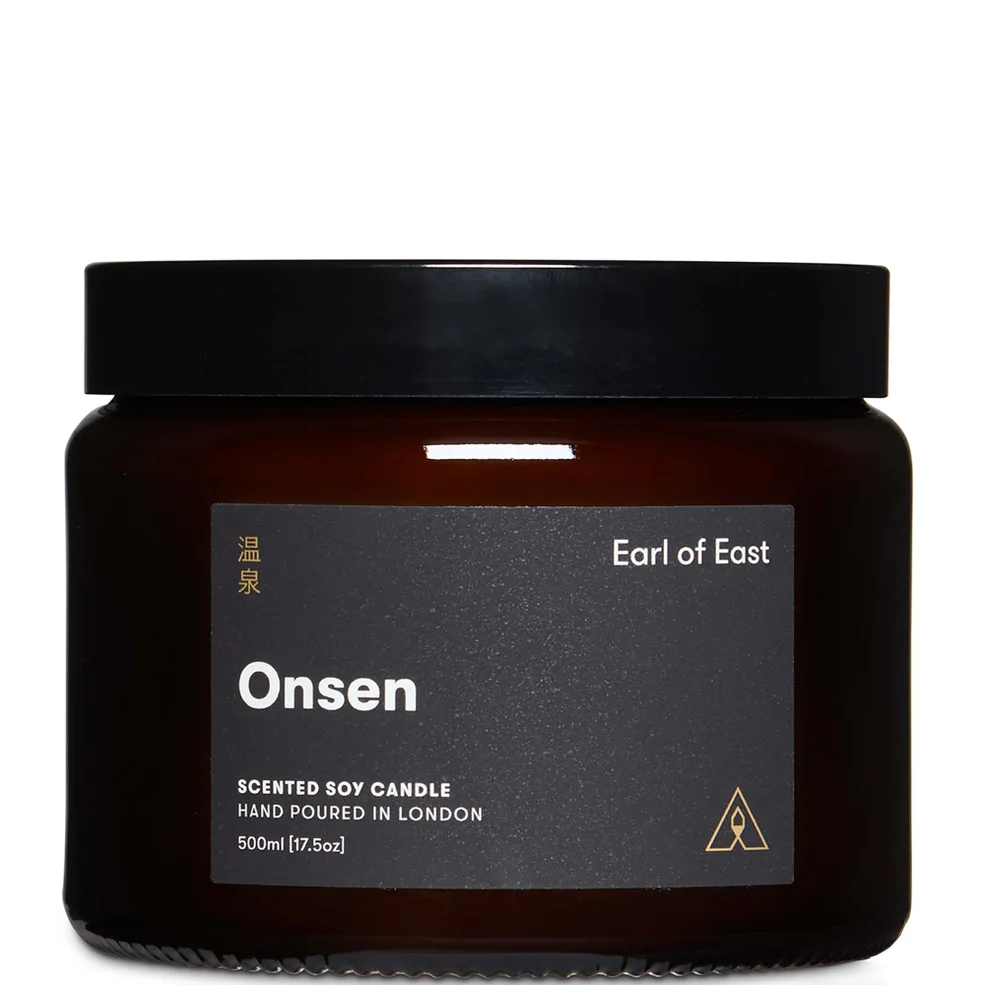 Earl of East Onsen Soy Wax Candle 500ml Image 1