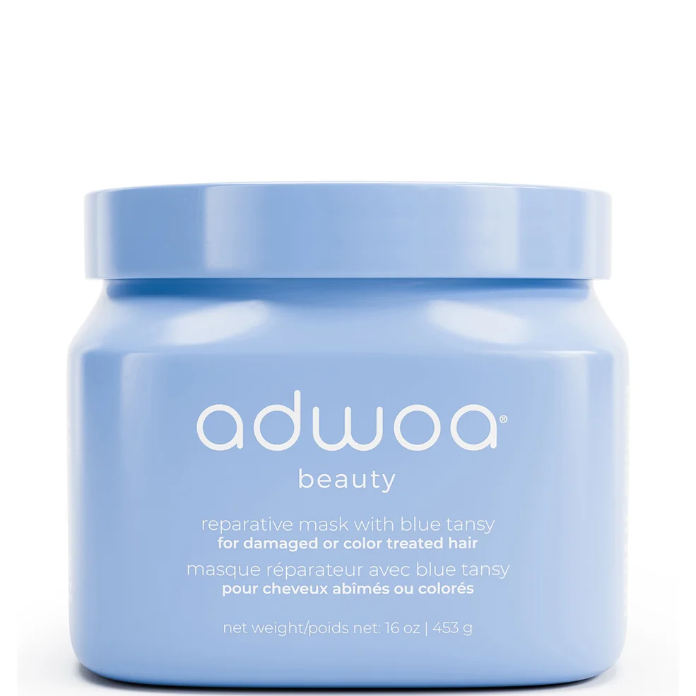 adwoa beauty Blue Tansy Reparative Mask 453g Image 1