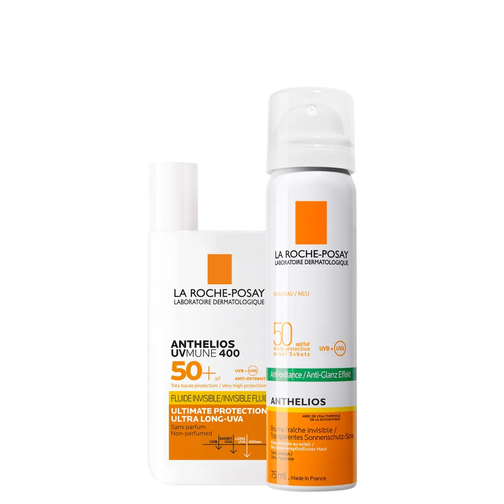 La Roche-Posay Anthelios Sun Protection SPF50+ Routine Bundle Image 1