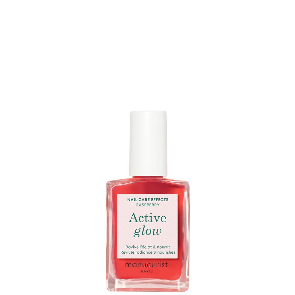 Manicurist Raspberry Glow Manucurist Active Glow Polish 15ml - Raspberry | Cult Beauty