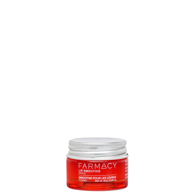 farmacy apple lip smoothie vitamin c peptide lip balm Beauty + Farmacy has made upcycled apple extract the star of the show locking in moisture and giving the balm its delicious fruity scent Farmacy Lip Smoothie Vitamin C