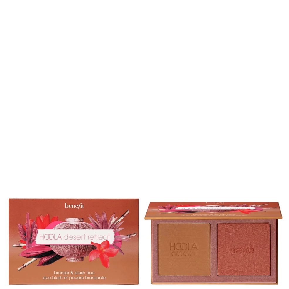 benefit Hoola Desert Retreat Mini Bronzer and Blush Duo Image 1