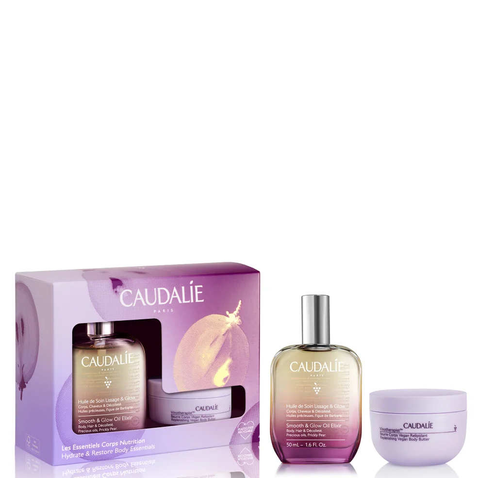 Caudalie Smooth and Glow Oil Elixir Xmas Set Image 1