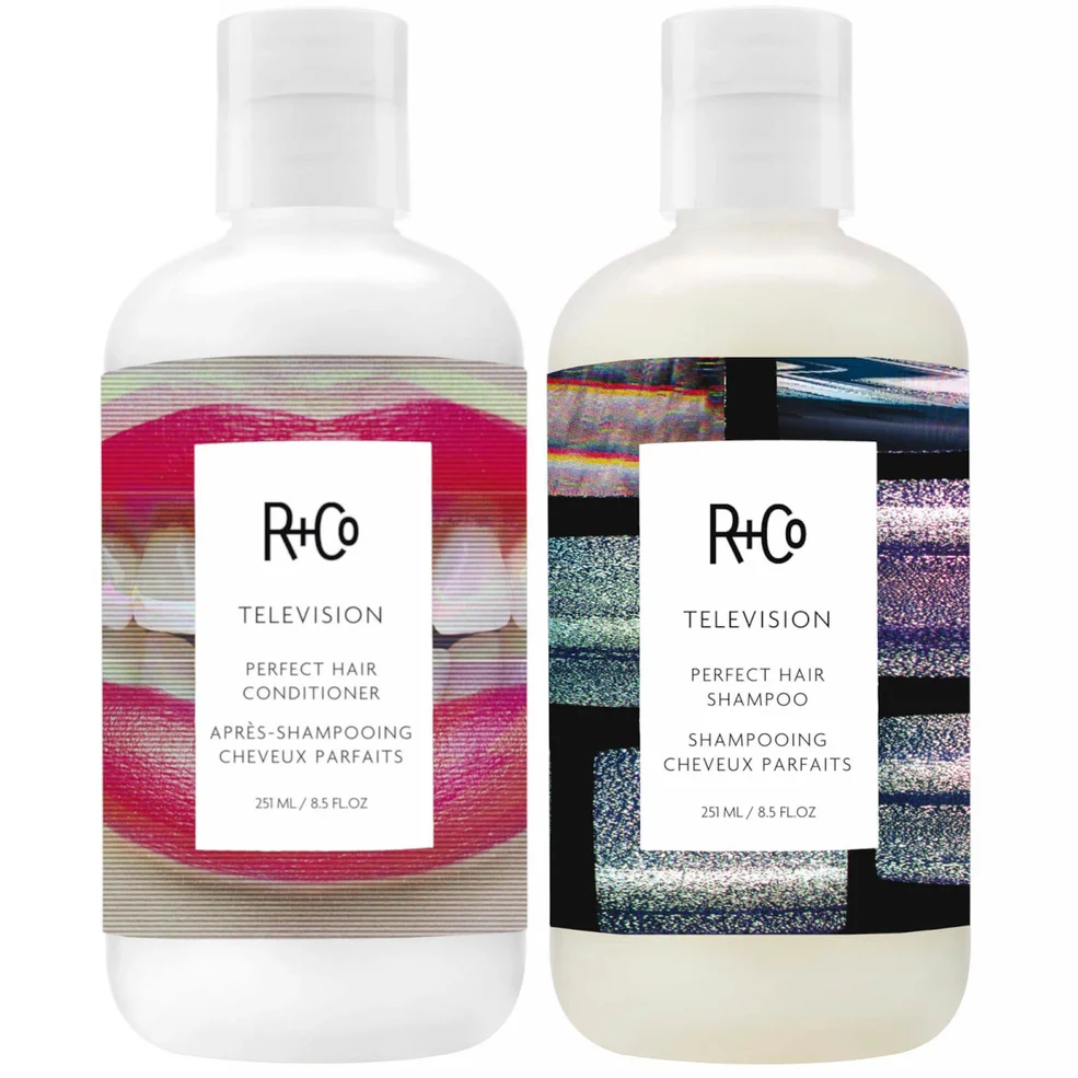 R+Co Television Perfect Hair Shampoo and Conditioner Duo Image 1