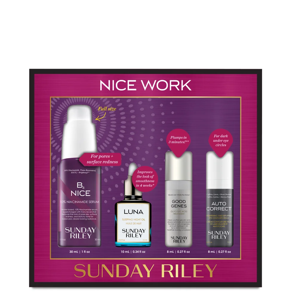 Sunday Riley Nice Work Set Image 1
