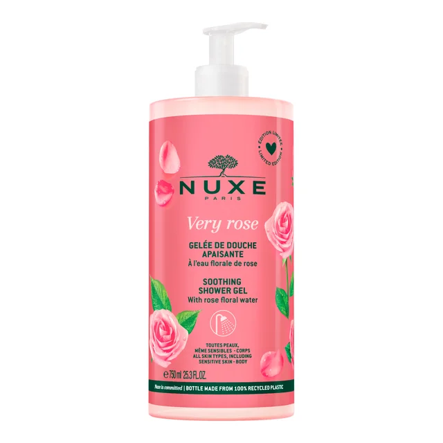 NUXE Soothing Shower Gel Very Rose 750 ml