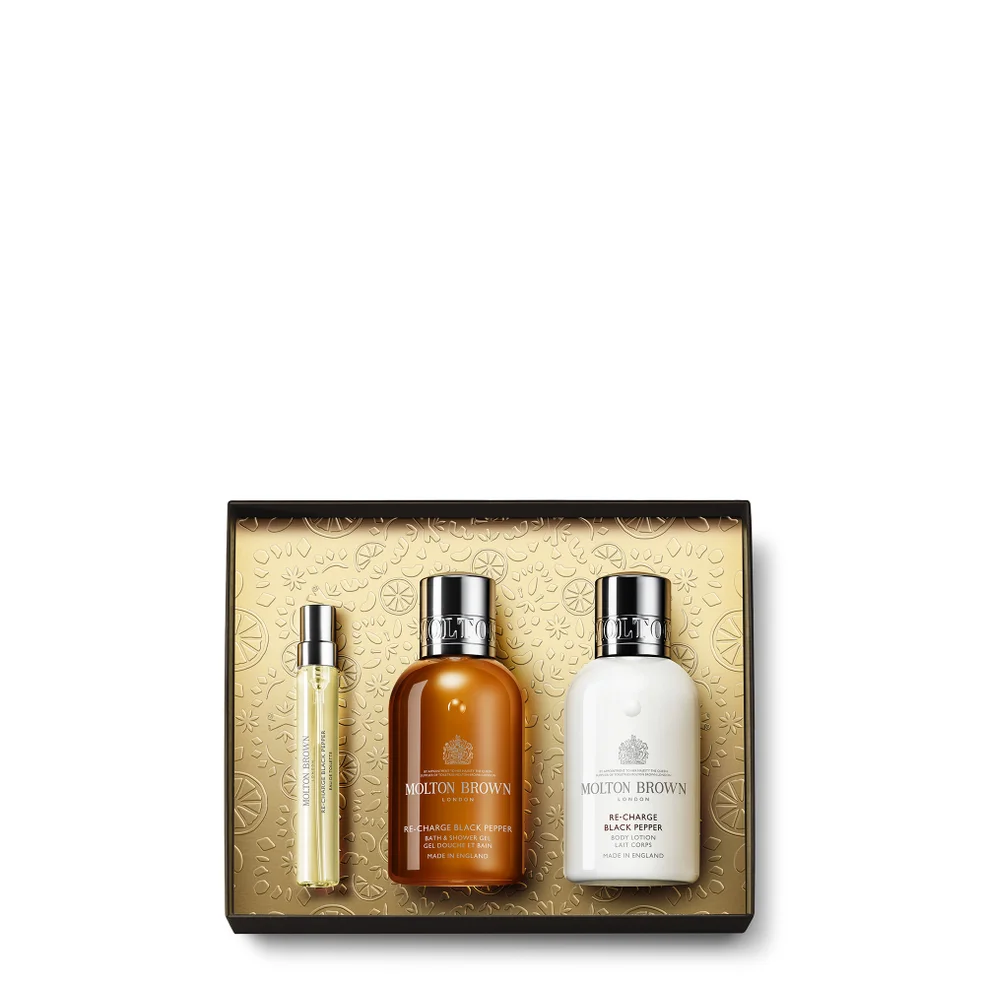 Molton Brown Re-charge Black Pepper Travel Gift Set Image 1