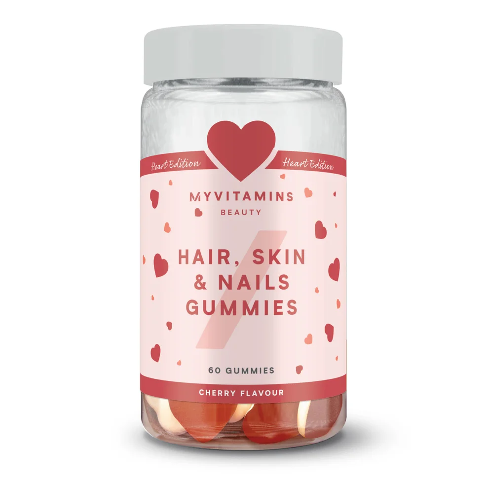 Myvitamins Hair Skin and Nails Gummies, Cherry, 60 Gummies (WE) Image 1