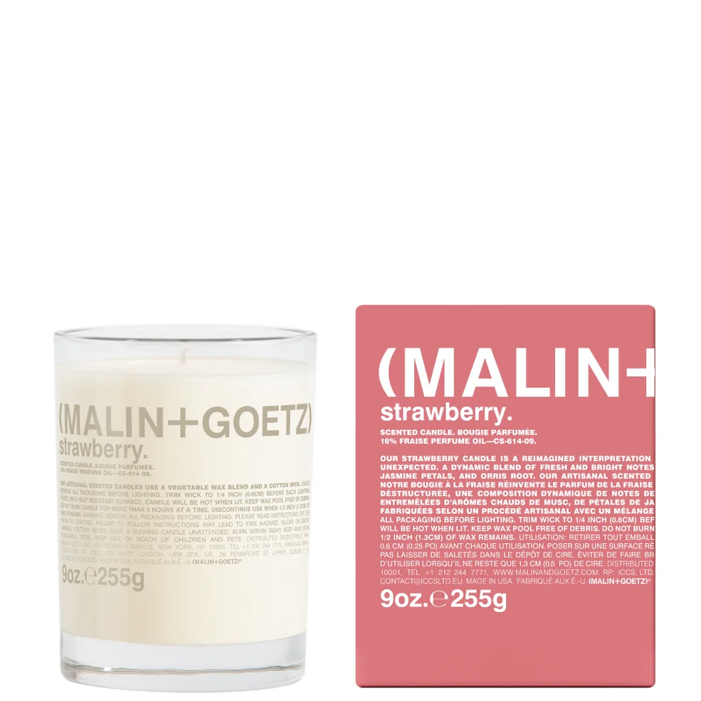 MALIN + GOETZ Strawberry Candle 255g Image 1