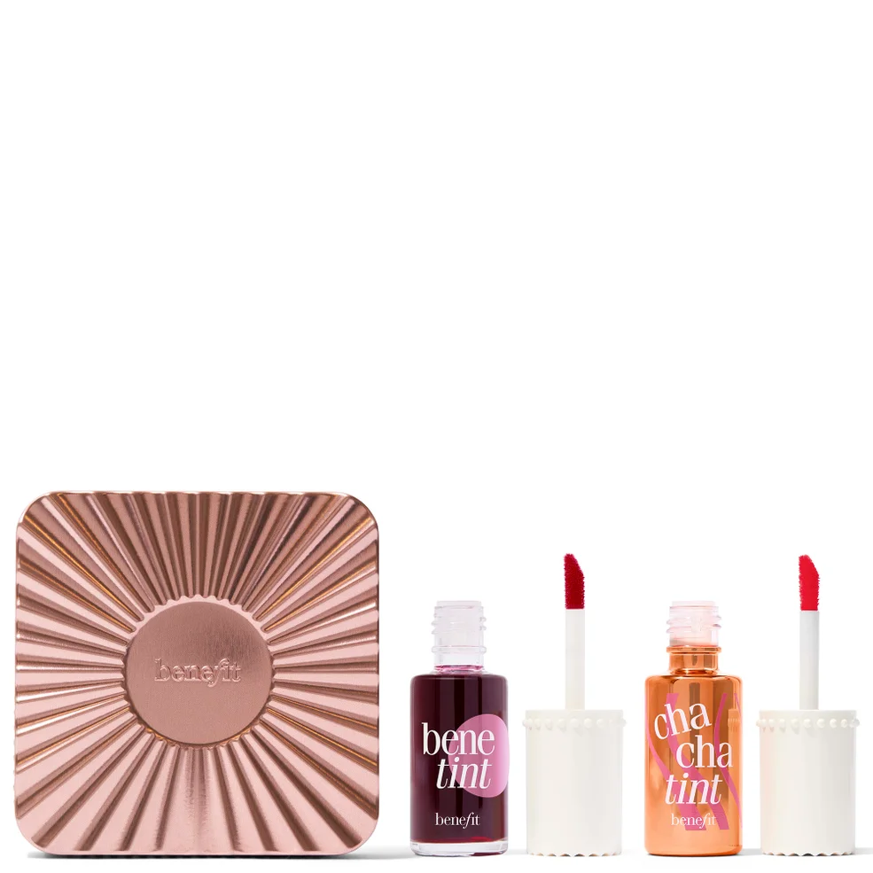 benefit Tint Talk Benetint and ChaCha Tint Lip and Cheek Stain Duo Set Image 1