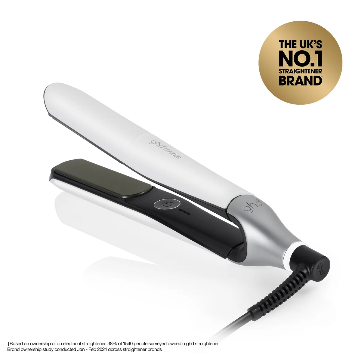 ghd Chronos Hair Straightener White1