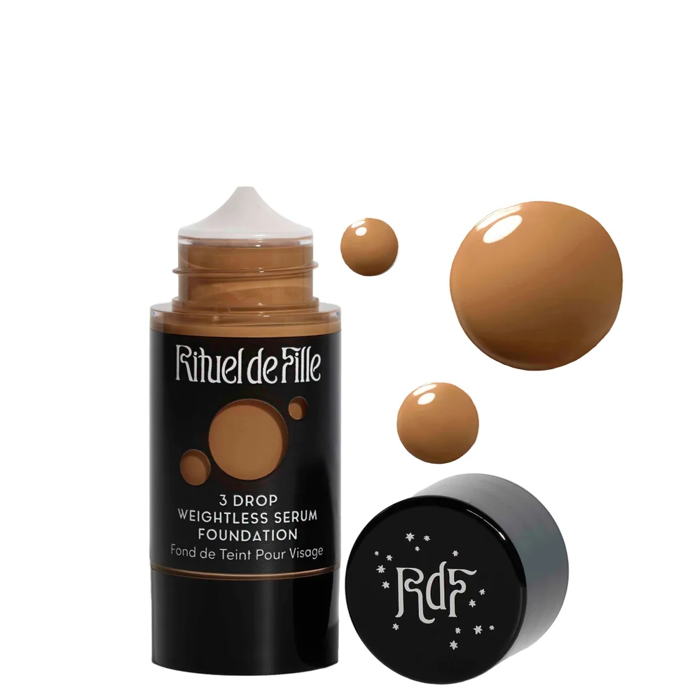 Rituel de Fille 3 Drop Weightless Serum Foundation 30ml (Various Shades) Image 1