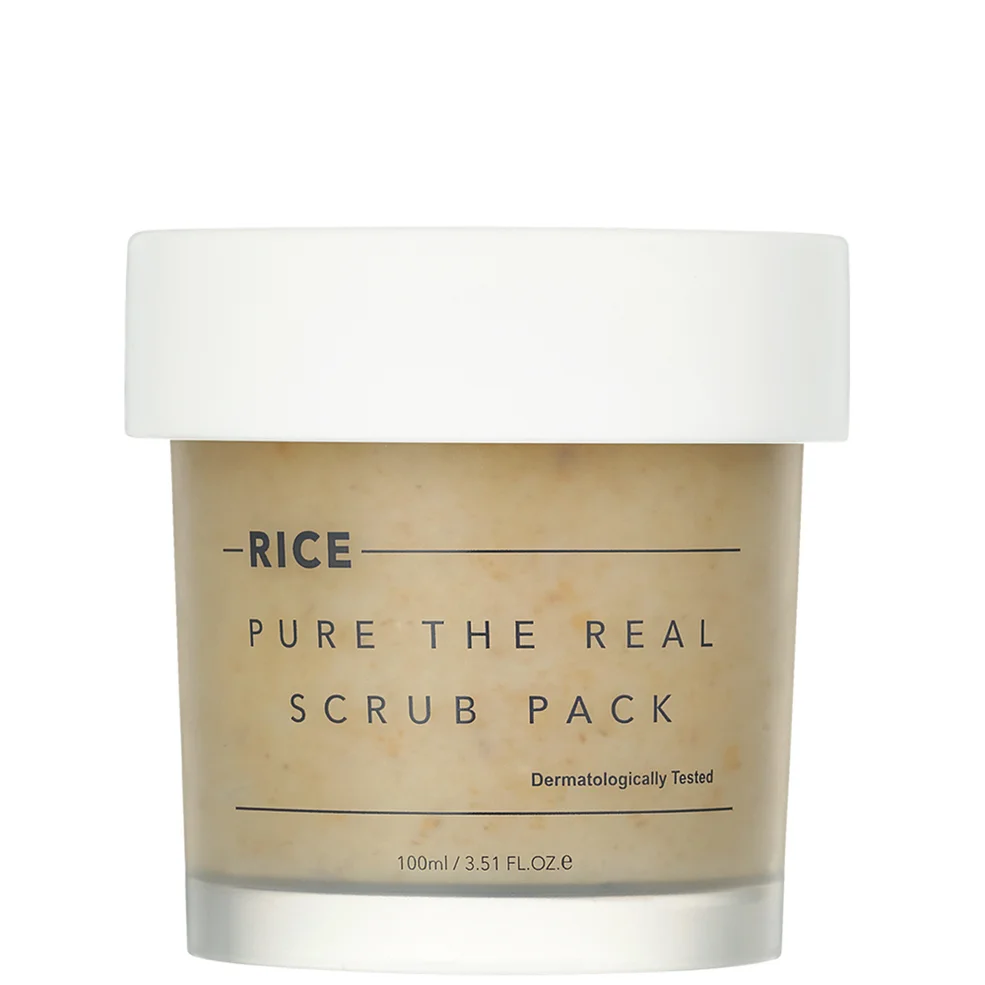 Thank You Farmer Rice Pure The Real Scrub Pack 100ml Image 1